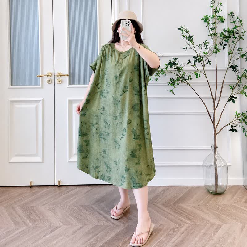 Plusock Botanical Breeze Midi Dress - image 1