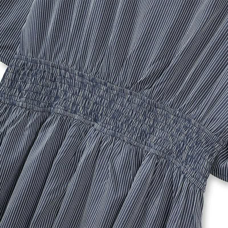 Plusock Bow Tie Casual Midi Dress - image 2