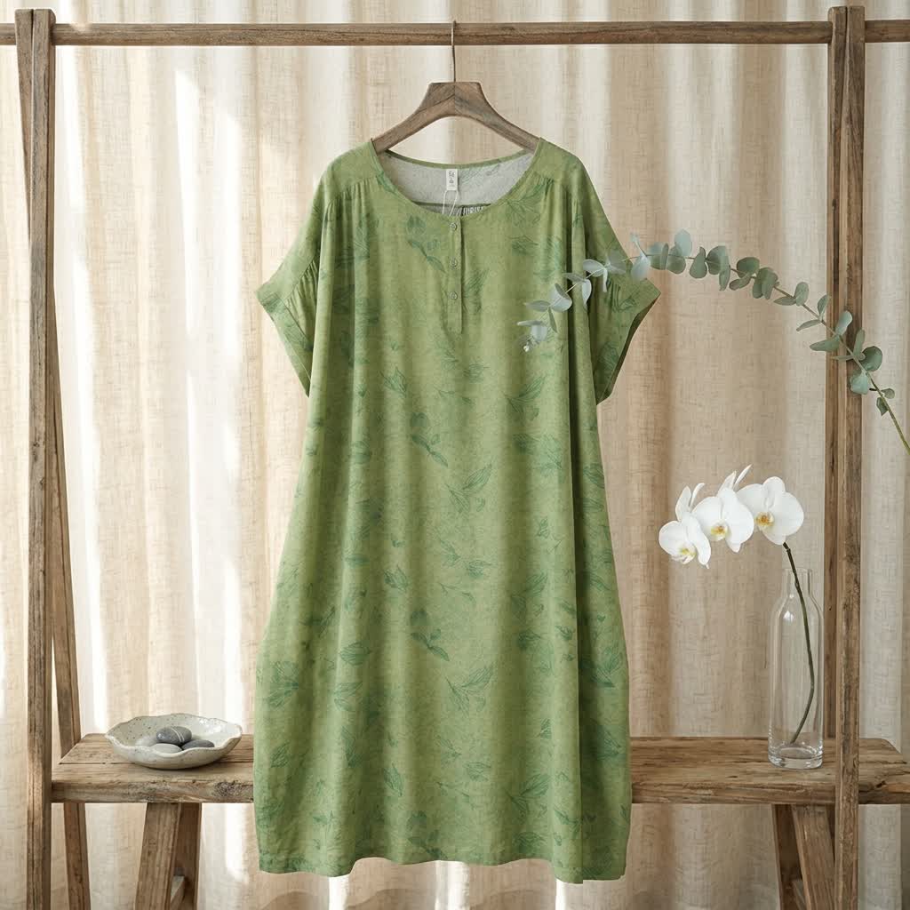 Plusock Botanical Breeze Midi Dress - image 2