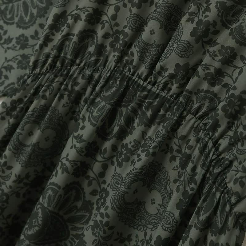 Plusock Vintage Floral Midi Dress - image 2