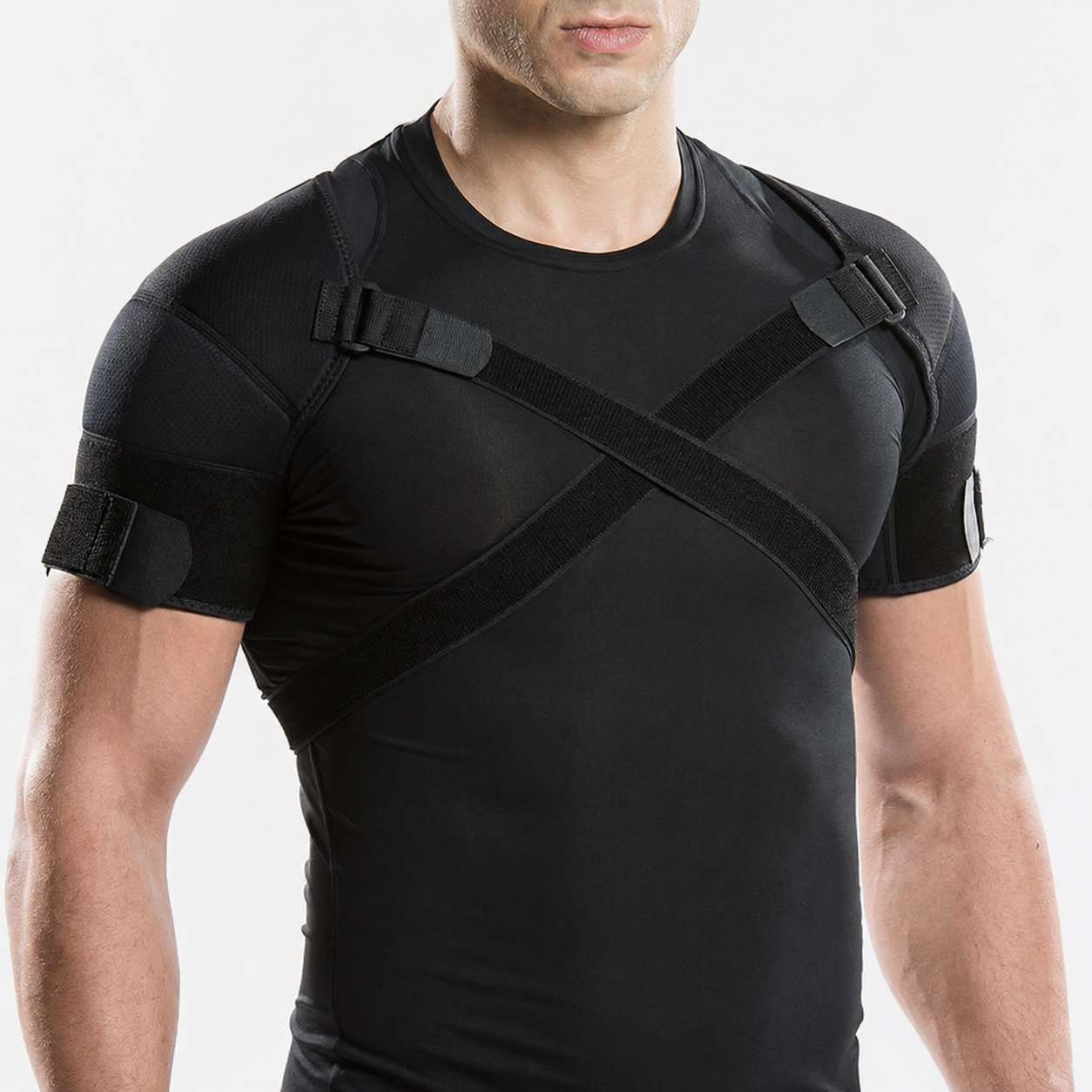 Plusock Adjustable Crossback Shoulder Brace - image 2