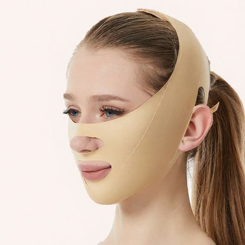 Plusock Sculpting Face Wrap - Nude - One Size - image 1