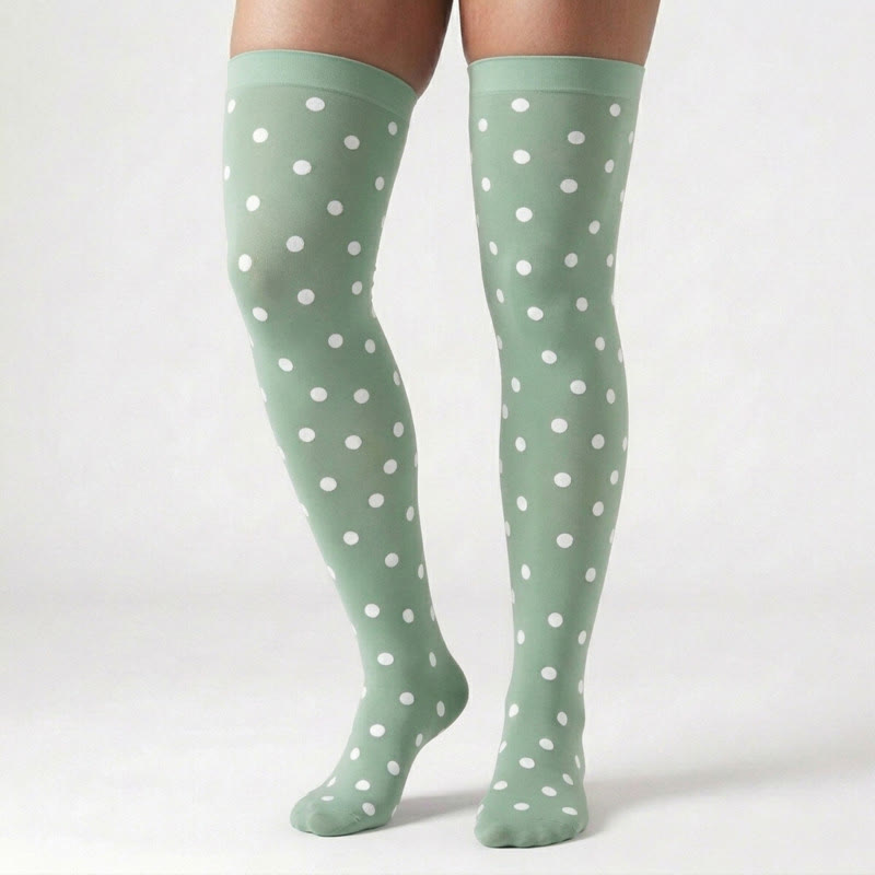 Plusock Green Series Thigh High Compression Socks(3 Pairs) - image 1