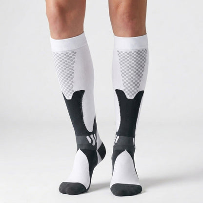 Plusock Colorful Stripe Compression Socks(3 Pairs) - image 2