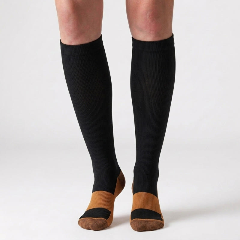 Plusock Breathable Sports Compression Socks(3 Pairs) - image 1