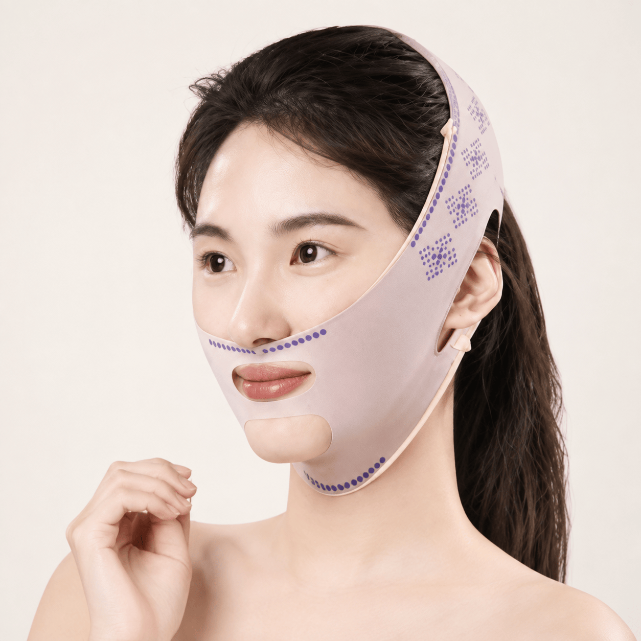 Plusock Sculpting V Line Face Support Wrap - 2.0 - One Size - image 2