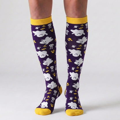 Plusock Halloween Funny Compression Socks(4 Pairs) - image 1