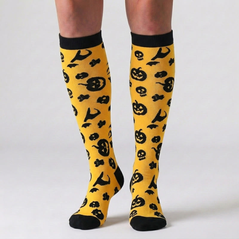 Plusock Halloween Funny Compression Socks(4 Pairs) - image 2