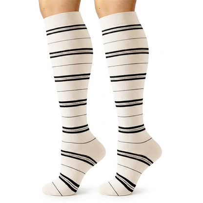 Plusock Cocoa Hearts Compression Socks(6 Pairs) - image 3
