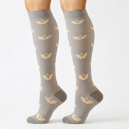 Plusock Cocoa Hearts Compression Socks(6 Pairs) - image 7