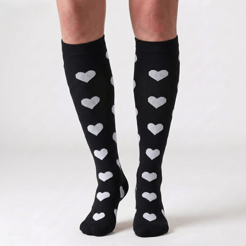 Plusock Lines Love Stripes Compression Socks(6 Pairs) - image 4