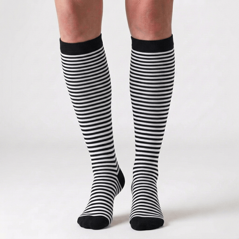 Plusock Lines Love Stripes Compression Socks(6 Pairs) - image 2