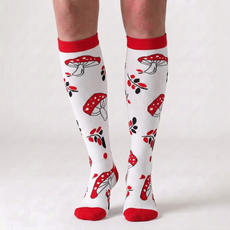 Plusock Mushroom Compression Socks(5 Pairs) - image 5