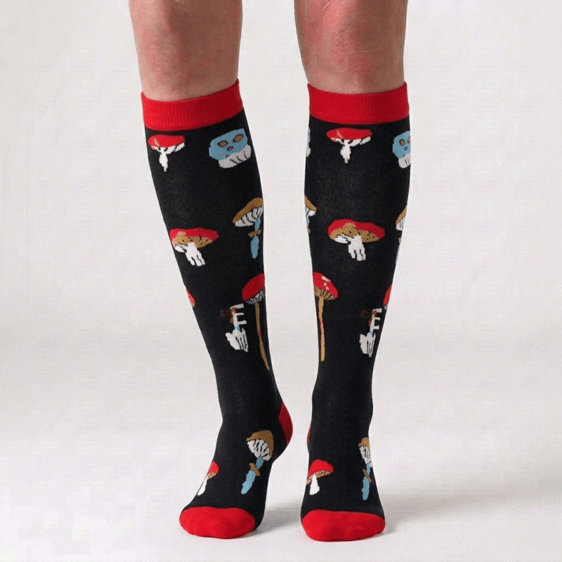 Plusock Mushroom Compression Socks(5 Pairs) - image 4