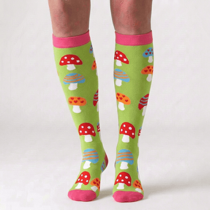Plusock Mushroom Compression Socks(5 Pairs) - image 1