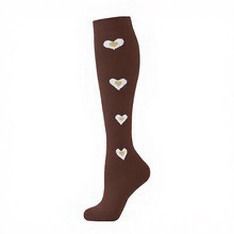 Plusock Black Heart Compression Socks(6 Pairs) - image 13