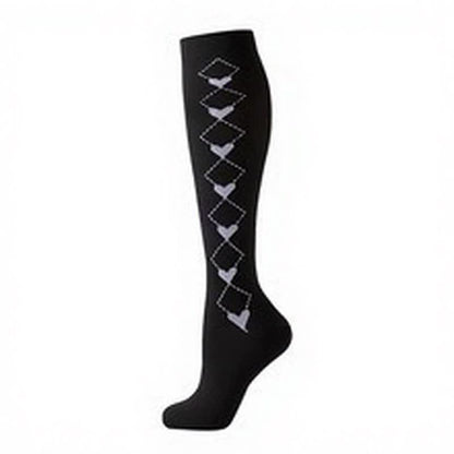Plusock Black Heart Compression Socks(6 Pairs) - image 8