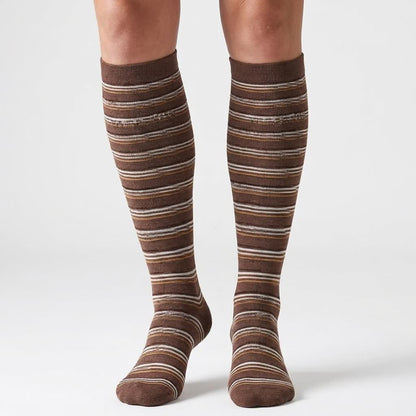 Plusock Black Heart Compression Socks(6 Pairs) - Brown - S/M - image 3