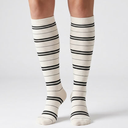 Plusock Black Heart Compression Socks(6 Pairs) - White - S/M - image 2