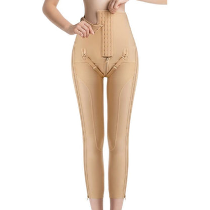Plusock High-Waisted Adjustable Dual-Zip Capri Shaping Pants - image 5