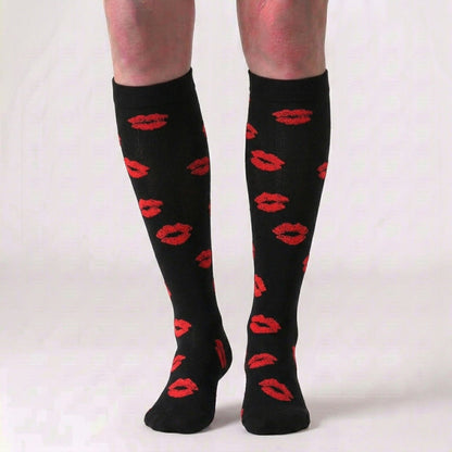 Plusock Plus Size Various Patterns Compression Socks(6 Pairs) - image 6