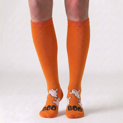 Plusock  Halloween Holiday Soft Cotton Compression Socks(3 Pairs) - image 3