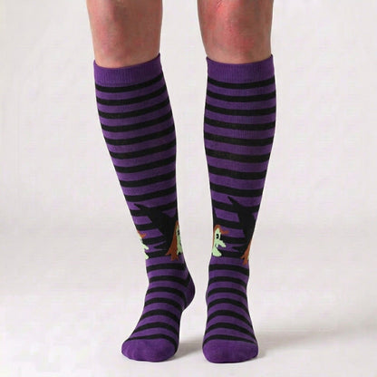 Plusock  Halloween Holiday Soft Cotton Compression Socks(3 Pairs) - image 1
