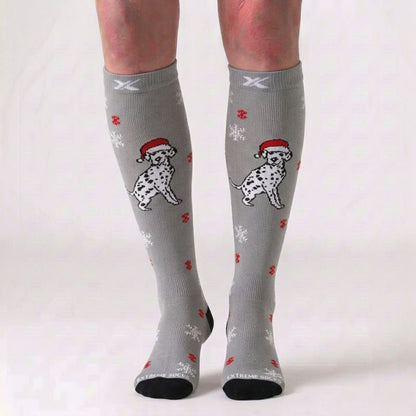 Plusock Christmas Knee High Compression Socks(6 Pairs) - image 4