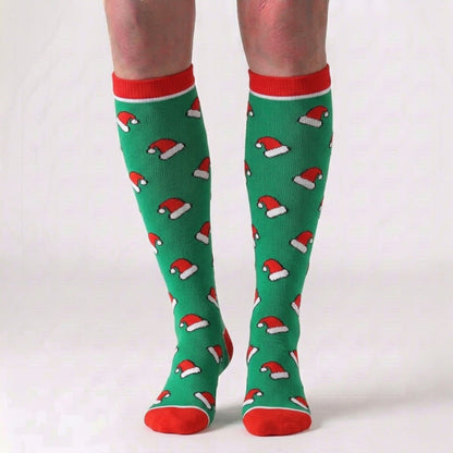 Plusock Christmas Knee High Compression Socks(6 Pairs) - image 3