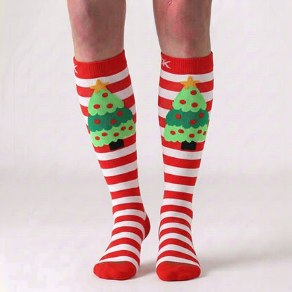 Plusock Christmas Knee High Compression Socks(6 Pairs) - image 5