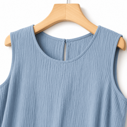 Plusock Sleeveless A-Line Midi Dress - image 5