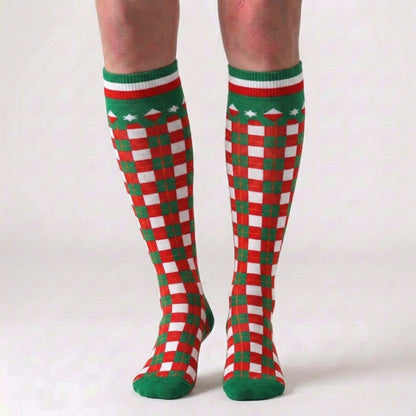 Plusock Christmas Cute Pattern Compression Socks(6 Pairs) - image 4