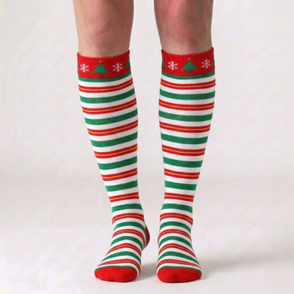 Plusock Christmas Cute Pattern Compression Socks(6 Pairs) - image 3