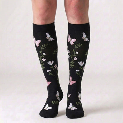 Plusock Butterfly Dragonfly Compression Socks(3 Pairs) - image 3