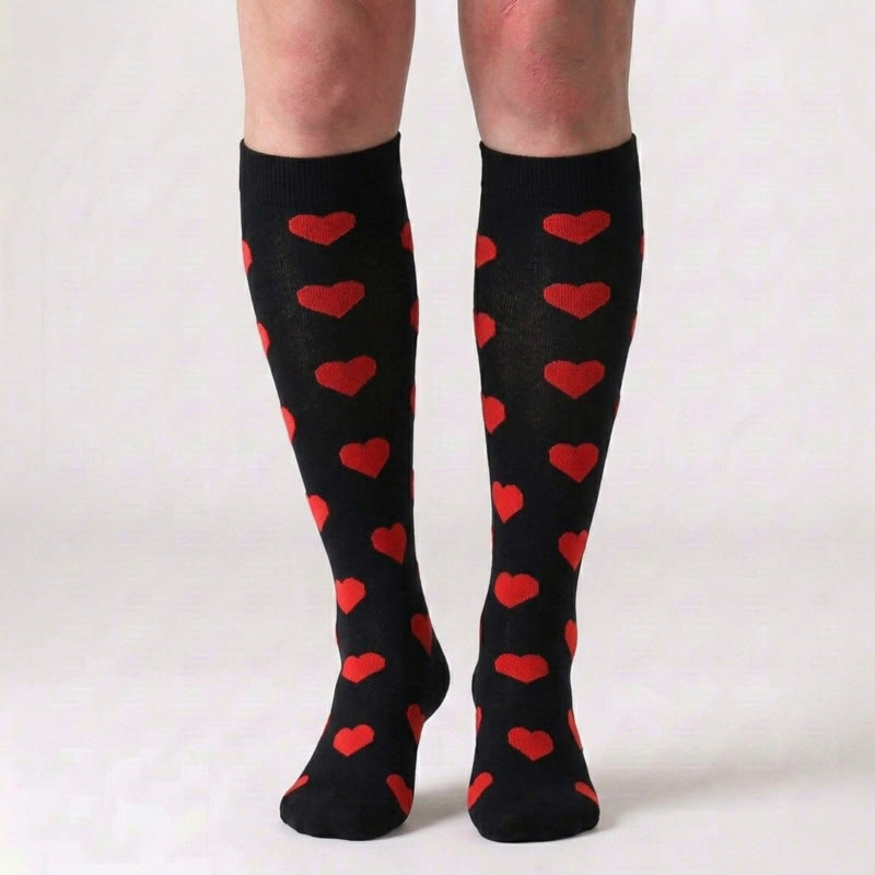 Plusock Red Lips Compression Socks(5 Pairs) - image 2