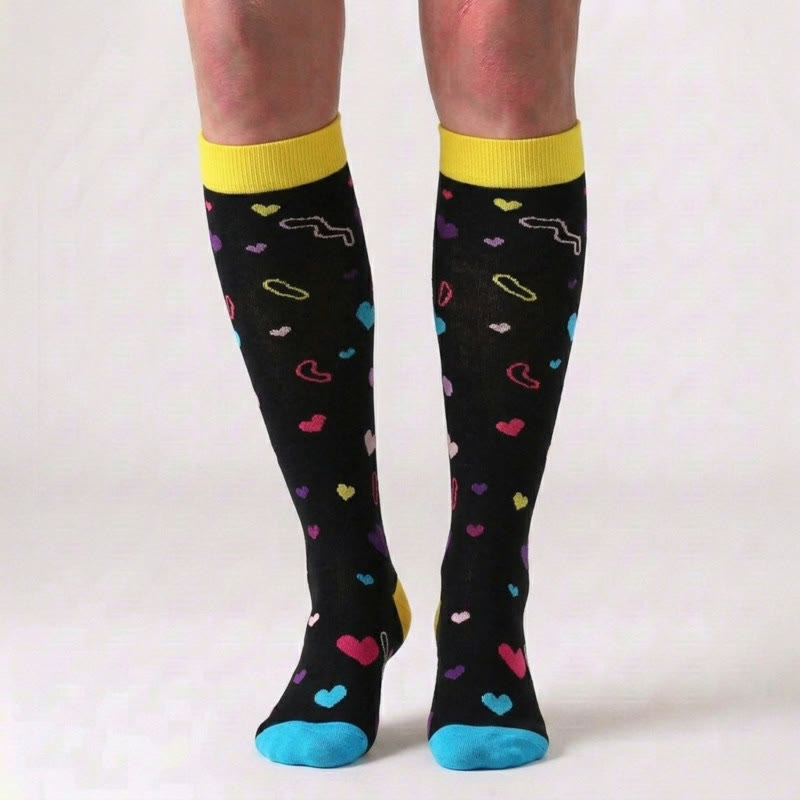 Plusock Red Lips Compression Socks(5 Pairs) - image 4