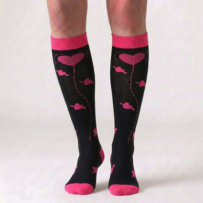 Plusock Red Lips Compression Socks(5 Pairs) - image 1