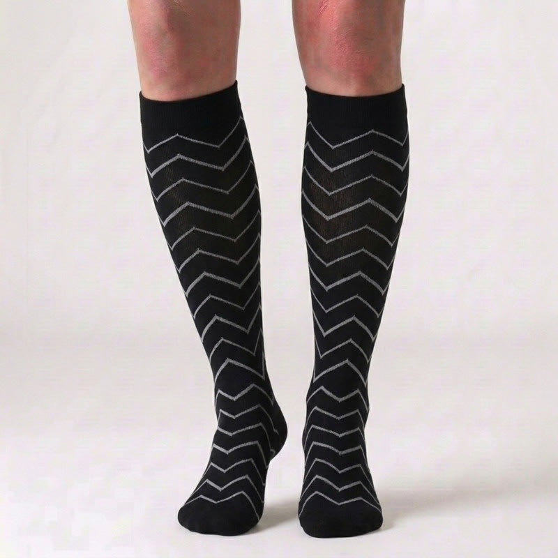 Plusock Wave Grid Compression Socks(3 Pairs) - image 3
