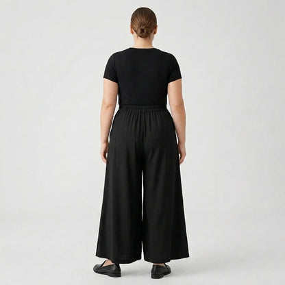 Plusock Soft Stretch Wide Leg Casual Pants - image 11