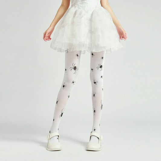 Plusock Halloween Spider Print Pantyhose - image 0