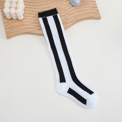 Plusock Varsity Stripe Thigh High Socks (3 Pairs) - B - EU36-43 (US3-9) - image 3