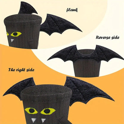 Plusock Halloween Ghost And Bat Socks (2 Pairs) - image 5