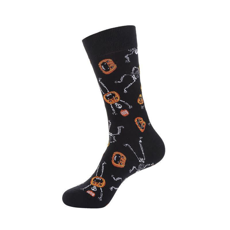 Plusock Halloween Ghost Crew Socks (3 Pairs) - C - EU36-43 (US3-9) - image 3