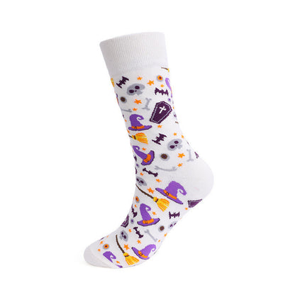 Plusock Halloween Ghost Crew Socks (3 Pairs) - I - EU36-43 (US3-9) - image 9