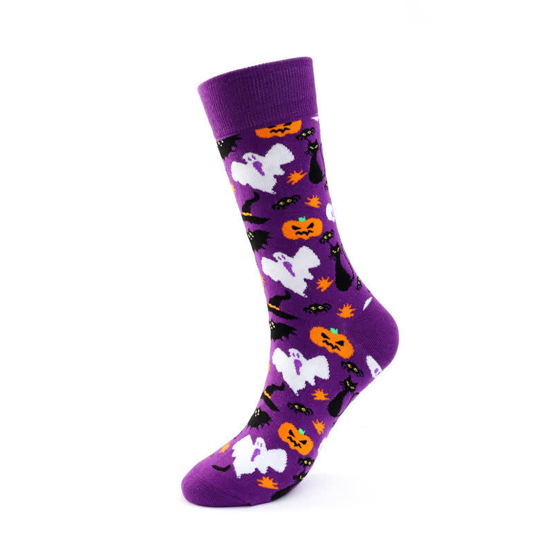 Plusock Halloween Ghost Crew Socks (3 Pairs) - M - EU36-43 (US3-9) - image 13