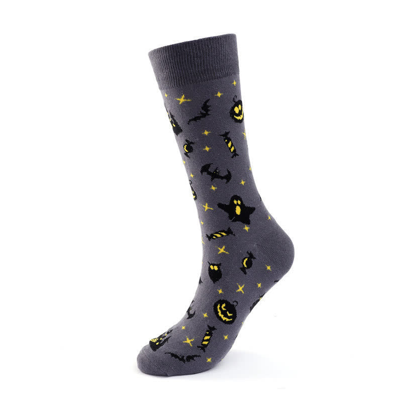Plusock Halloween Ghost Crew Socks (3 Pairs) - H - EU36-43 (US3-9) - image 8