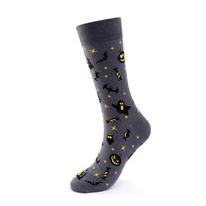 Plusock Halloween Ghost Crew Socks (3 Pairs) - H - EU36-43 (US3-9) - image 8