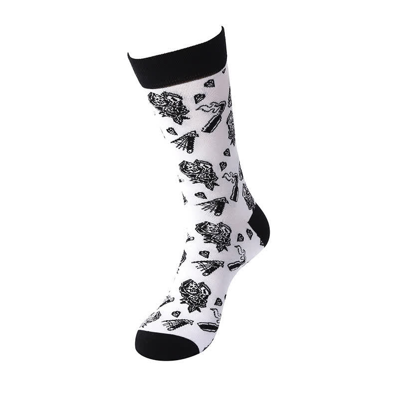 Plusock Halloween Ghost Crew Socks (3 Pairs) - D - EU36-43 (US3-9) - image 4