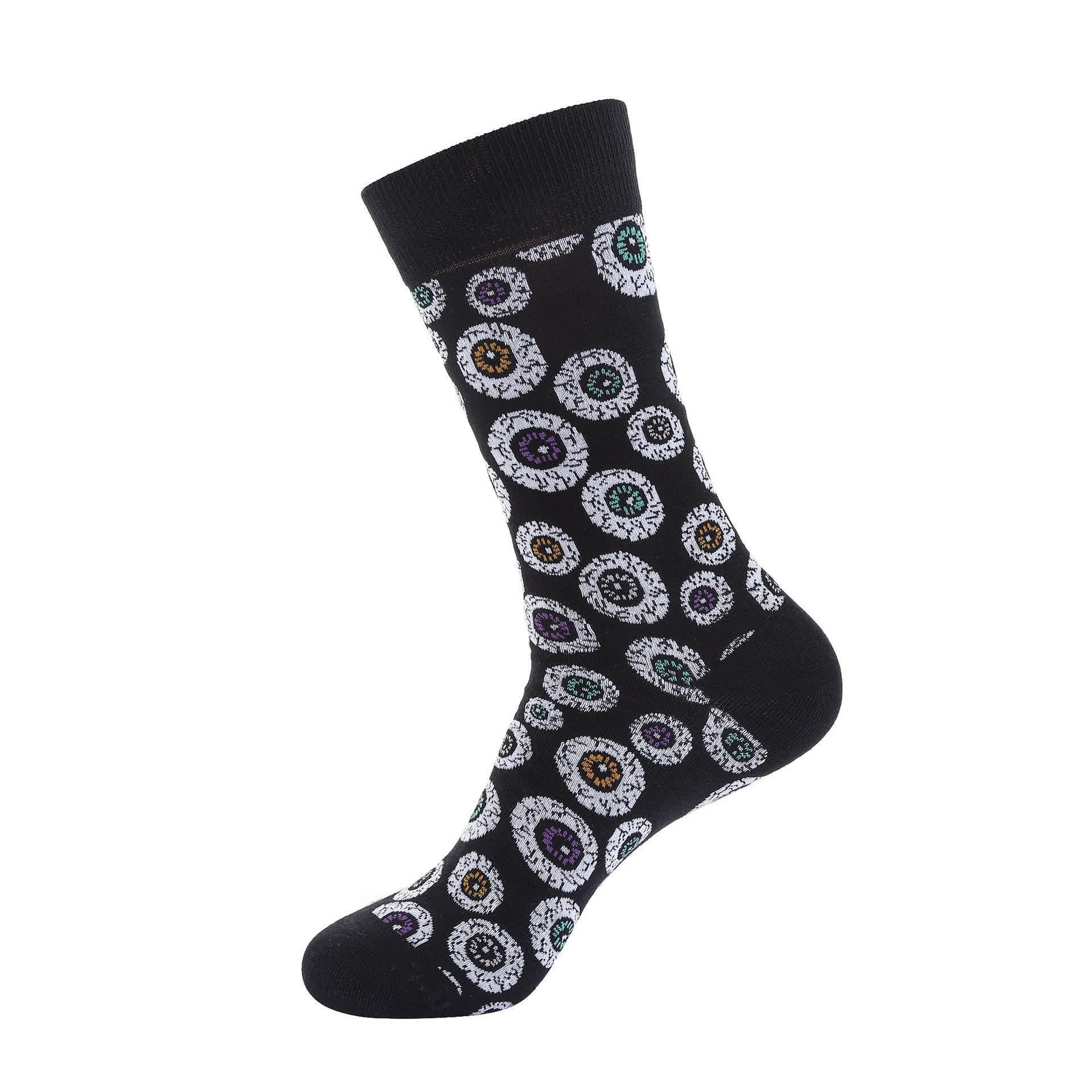Plusock Halloween Ghost Crew Socks (3 Pairs) - P - EU36-43 (US3-9) - image 16