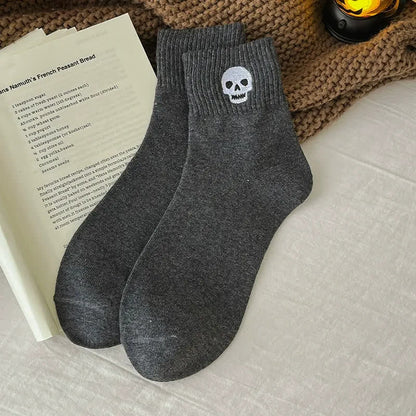 Plusock Halloween Embroidered Quarter Socks (5 Pairs) - image 3